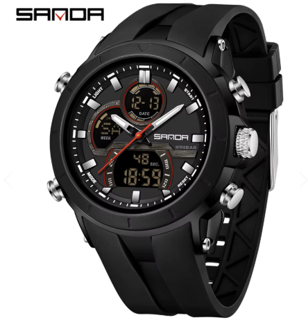 Reloj Sanda 6279 Silicona