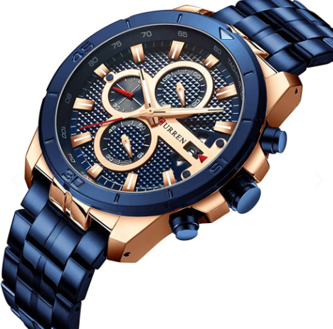 Reloj Curren 8337 Hombre Crno inx NU