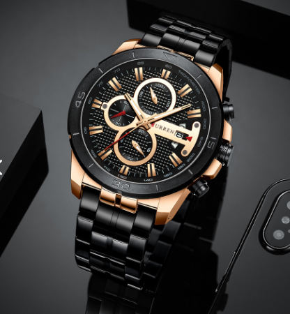 Reloj Curren 8337 Hombre Crno inx NU