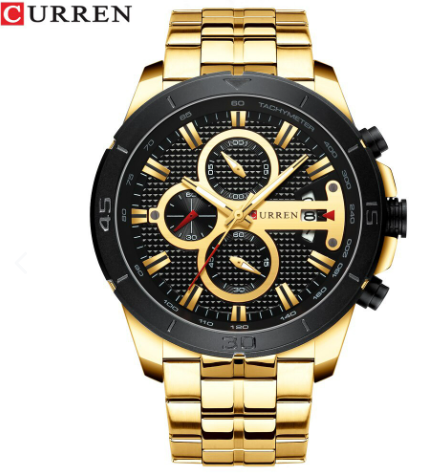 Reloj Curren 8337 Hombre Crno inx NU