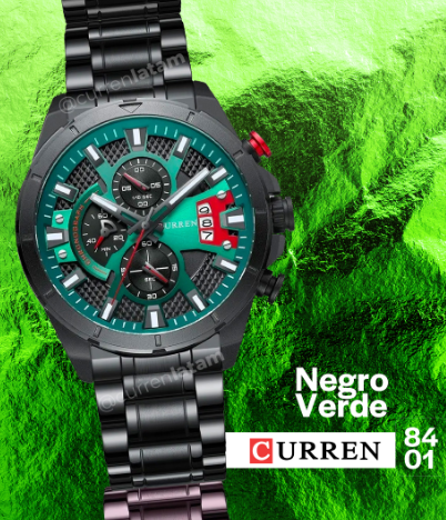 Reloj Curren 8401 Cuarzo Acero Inoxidable