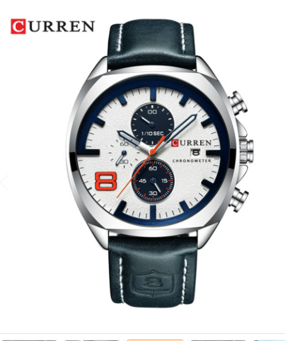 Reloj Curren 8324 Cuarzo Correa De Cuero